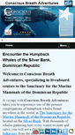 Mobile Screenshot of consciousbreathadventures.com